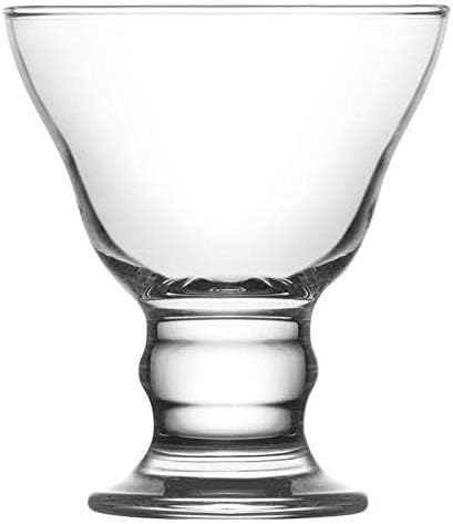 Vikko Ice Cream Bowls, Set of 6 Dessert Bowls, Thick and Durable Ice Cream Sundae Bowls, Dessert Cups for Pudding, Fruit, and More, Large Size 8.75 Ounce, Dishwasher Safe