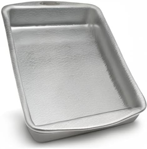 Doughmakers 40056 Premium Quality Commercial Grade Bakeware, Set of 3 Baking Pans, 10 x 15 sheet, 9 x 13 pan, 9-inch round, Silver, Large