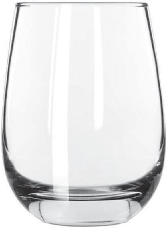 Etched Laser Art Personalized Etched 15.25oz Stemless Wine Glass - Transparent Dishwasher Safe Glassware Customized For Any Occasion, Custom Engraved Wine Glass for Birthday Gifts and Wedding Gifts