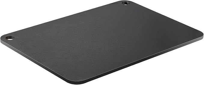 VEVOR Pizza Steel, 20" x 14" x 3/8" Pizza Steel Plate for Oven, Pre-Seasoned Carbon Steel Pizza Baking Stone with 20X Higher Conductivity, Heavy Duty Rustproof Pizza Pan for Outdoor Grill, Indoor Oven