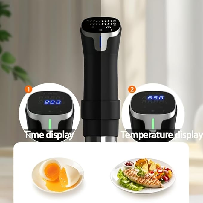 Sous Vide, 1100 Watts Sous Vide Cooker Machine Immersion Circulator, Thermal Immersion, Fast-Heating with Timer & Best Gift