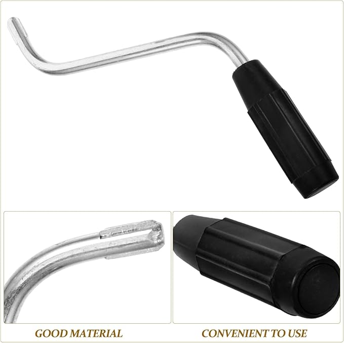 Pasta Maker Handle Replacement Manual Noodle Press Crank Accessory Compatible with Italian Pasta Makers Easy to Install Kitchen Tool for Fresh Making