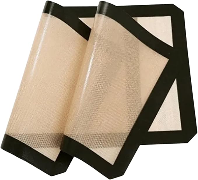 NonStick Baking Mats for 15 inch Sheets 2-Pack | Silicone Nonstick Baking Mats 10 x 15 inches | Cookie Sheet Mat 10x15 | | Silicon Mats 15x10 in