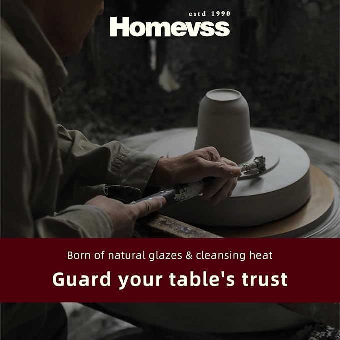 Highland 16pc Dinnerware Set, Unique Organic Shape Double Bowl, Stoneware Plate & Bowl Dish Set Service For 4, Scratch Resistant, Microwave & Dishwasher Safe, Natural Reactive Glaze, Pink