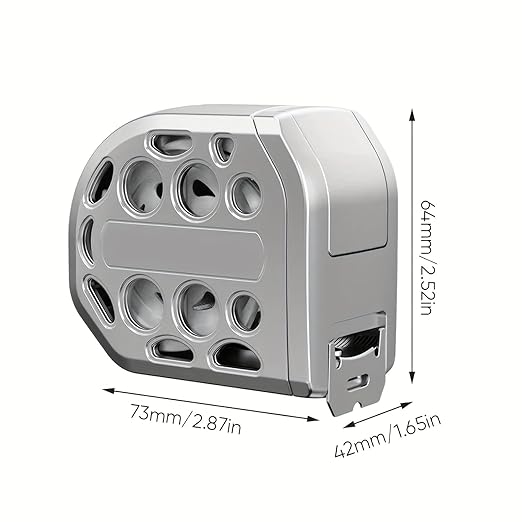 2025 New 16/25FT Stainless Steel Tape Measure - Dual-Sided Precision Imperial & Metric Scales, Auto-Lock, Magnetic Base, Pro-Grade Accuracy (25ft/7.5m)