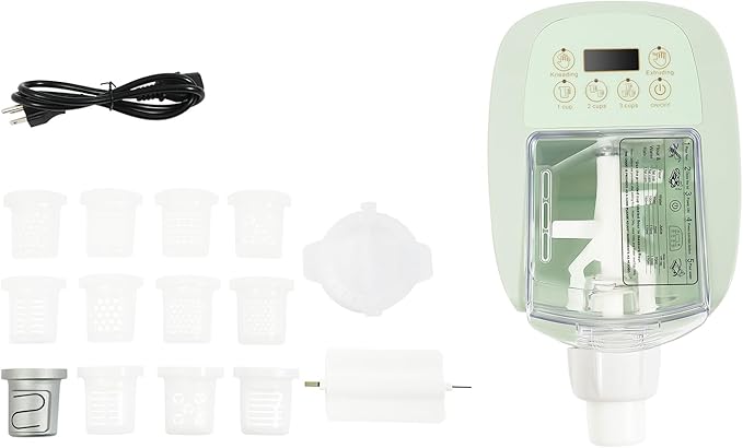 Automatic Pasta Maker Machine,260W Electric Pasta Making Machine with 13 Molds&Cleaning Scraper,Noodle Maker for Homemade Spaghetti, Fettucine&Penne