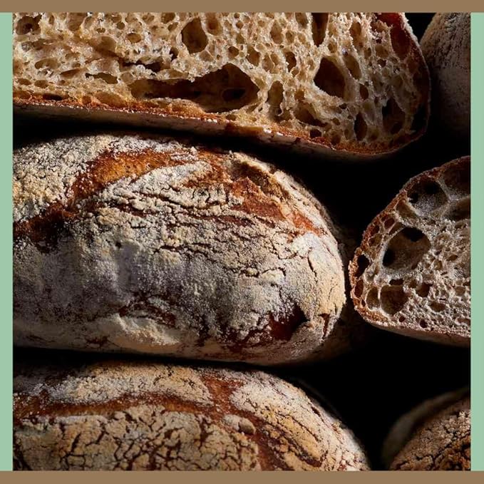 9" Round and 10" Oval Banneton Baskets with Scrapers, Bread Lame, E-Book with Recipes, Glass Jar with Strips, Labels & Chalk Pen, Spatula, Silicone Brush, Dough Whisk, Bread Bag & Heated Proofing Box