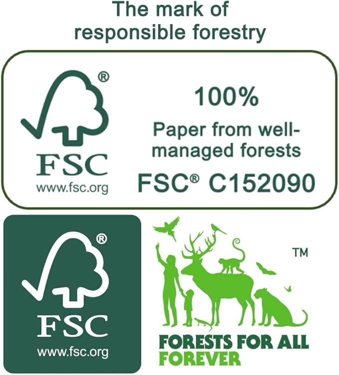 100% Bamboo Paper Towels, Tree-Free, Chemical-Free, Lint-Free, Durable, Absorbent, Select-a-Size 2-Ply, 90 Sheets Per Roll. (PT 6 Rolls)