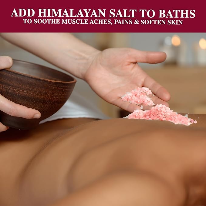 Himalayan Chef Pink Salt Coarse Grain, Salt for Grinder Refill - 5 lbs Bags | 100% Natural Salts, Non-GMO & Gluten Free, Food Grade with Rich of 84 Minerals - Pack of 2