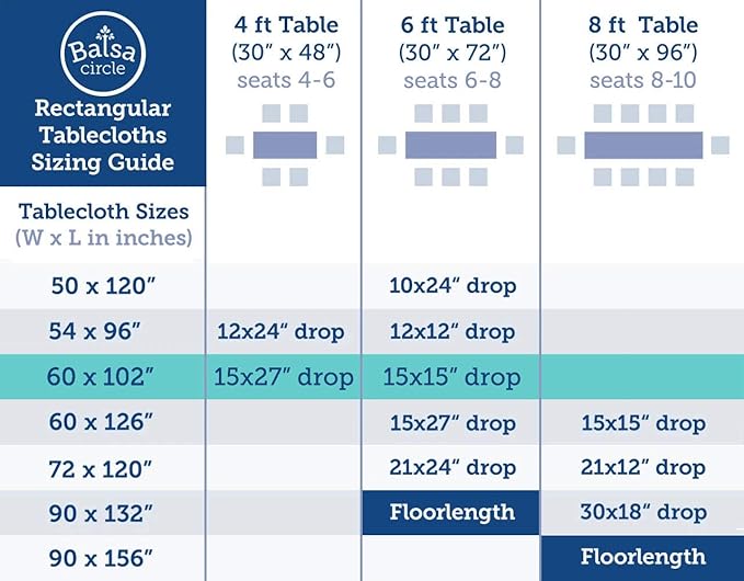 LinenTablecloth 60 x 102-Inch Rectangular Polyester Tablecloth Chocolate