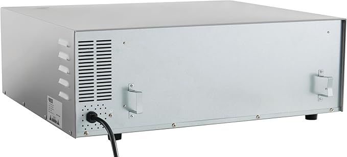 Kratos 29M-036 16" Commercial Electric Countertop Pizza Oven, 120V, 1700 Watts, Stainless Steel Pizza Oven for Restaurants, Cooks Pizzas Up to 16" Diameter