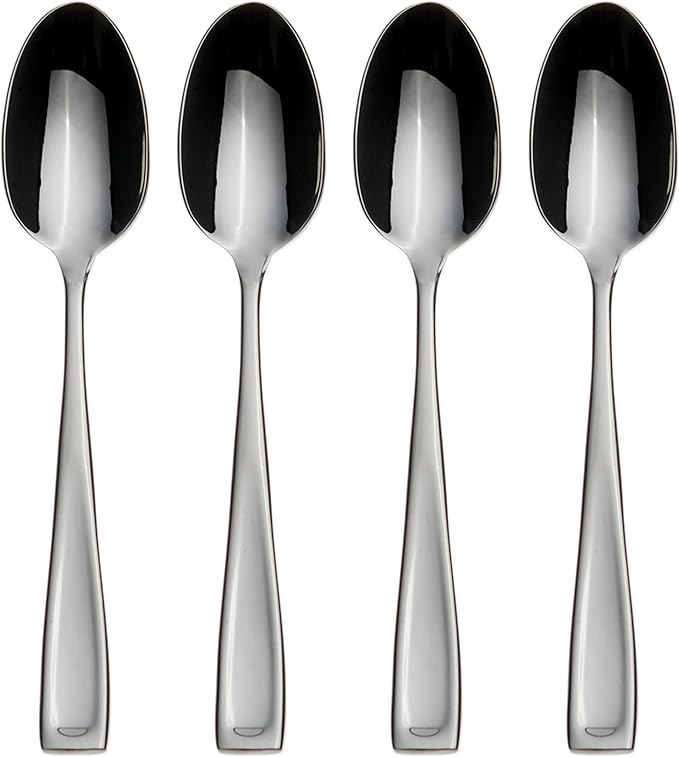 Oneida Moda Fine Flatware Cocktail Spoons, 0.35 LB,Silver
