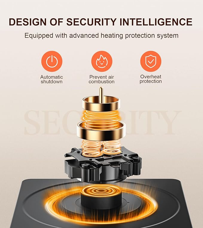 Gooseneck Electric Kettle with ±1℉ Precision Temperature Control for Pour Over Coffee & Tea, Rapid Boil, 304 Stainless Steel, Built-in Brew Timer, 1200W/1.0L