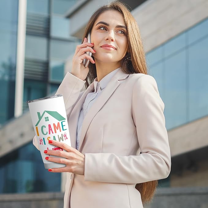 Realtor Gifts Closing Gifts for Realtors Real Estate Agent Gift Best Realtor Ever Gift Stainless Steel Tumbler With Lid 20OZ