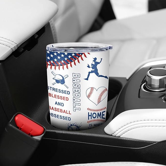 Baseball Gifts for Boys 8-12, Baseballs Gift for Men, Gifts for Boys Who Love Baseball, Base-Ball Coach/Team/Kids Presents, Base-Ball Tumbler 20oz 1PC