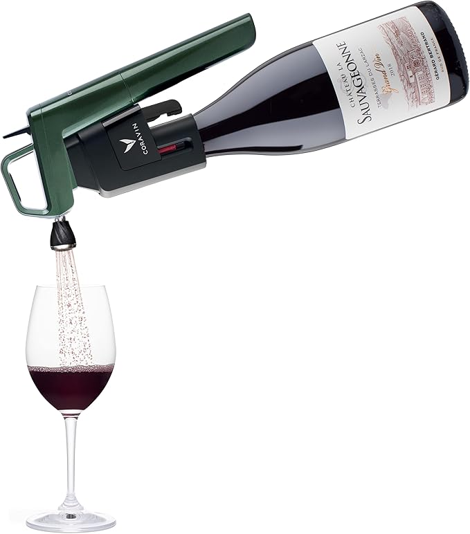 Coravin Timeless Six Plus Wine Preservation System - Limited Edition Forest Green