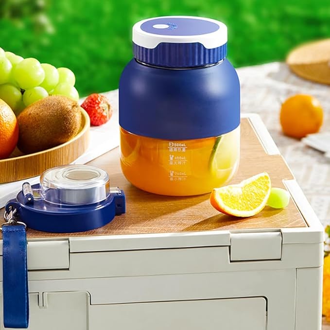 Blender Mini Japan, Blender Cup, 28oz Hand Blender, Directly Squeezed, One Cup With Double Lid, Portable Rechargeable Juicer Machine, No Filter Required, Dishwasher Safe