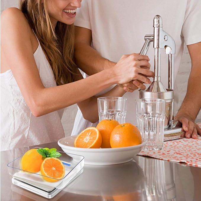 Fuzion Digital Gram Scale .01 Gram Accuracy, 500g Small Jewelry Scale, Mini Kitchen Food Scale for Herb, Powder, Gold, Coin - Weight Gram and Oz