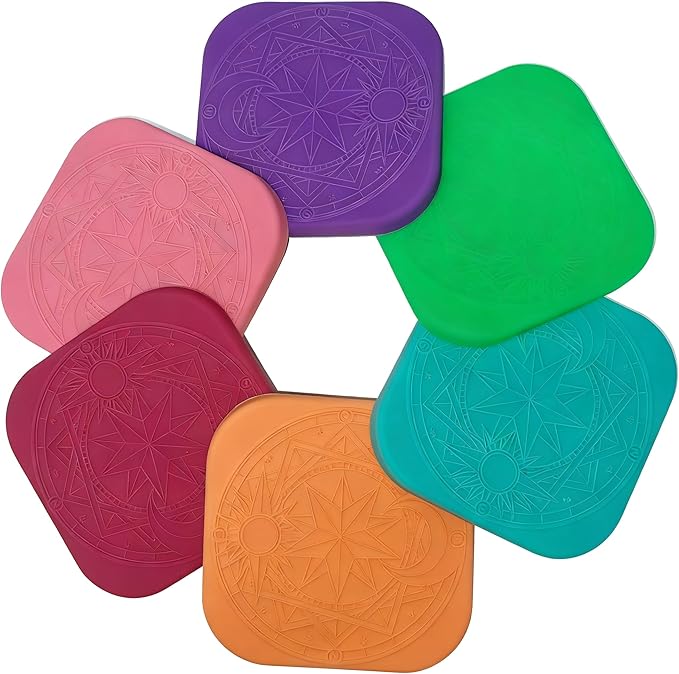 6Pack Stainless Steel Snack Containers for Kids, 6oz Easy Open Leak Proof Small Food Storage Container with Silicone Lids, Stackable Metal Toddler Lunch Box for Daycare, School and Travel