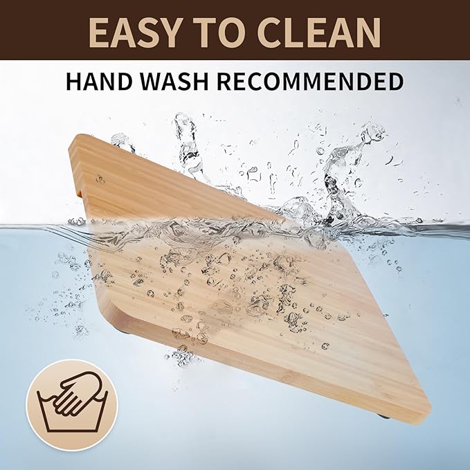 Cutting Board Compatible with Breville Smart Oven Air Fryer Pro, Accessories for BrevilleToaster Oven BOV800XL/845BSS/860BSS Air Fryer Countertop Convection Oven With Silicone Feet, Crate Extra Space