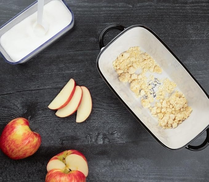 Zrike Disney Mickey Mouse Baking Pan Ceramic Nonstick - Rectangular Cake or Loaf Pan With Disney Sketchbook Design - Durable PFAS-Free Baking Dish - Set of 1