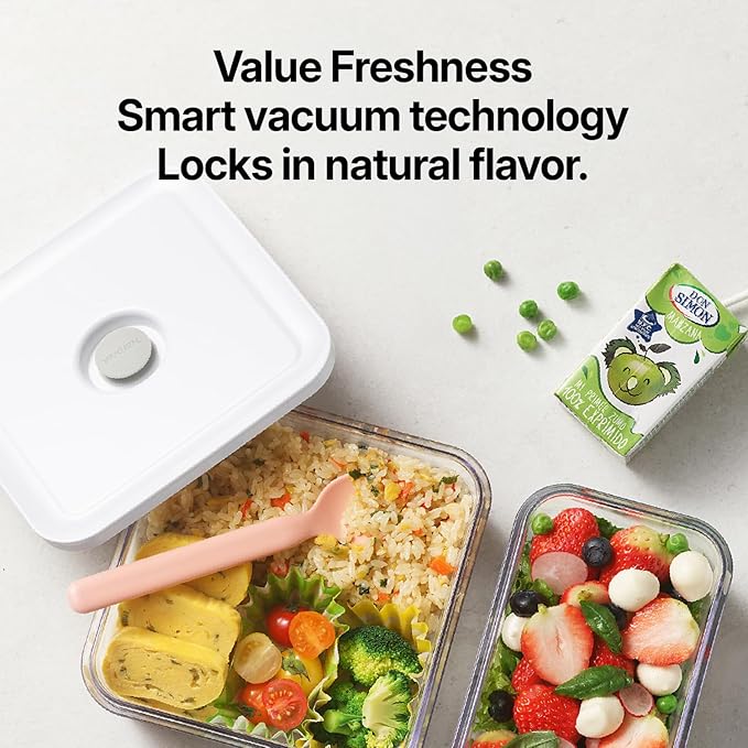 Premium Airtight Food Storage Container. Meal Prep 0.85qt 3pc/Set. 3pcs Container. Patented Double Silicone Lining, 100% Leak Proof, BPA-FREE