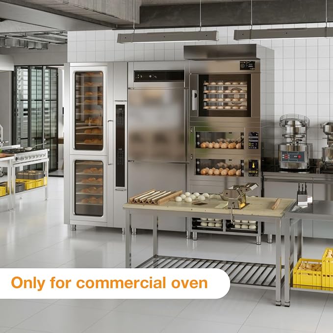 Extra Large Pizza Stone 24 Inch, Rectangular Pizza Grilling/Baking Stone 24" x 18",Does Not Fit 30” Compact Ovens,For 48” Wall Ovens