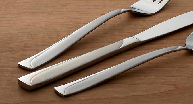 Oneida H025074A Madeline 74 Piece Everyday Flatware Set, Service For 12