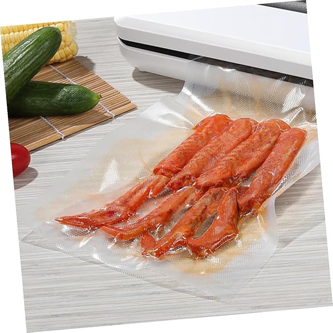 Automatic Household Vacuum Sealer Machine Small Full-automatic Food Packaging with Bags Portable Kitchen Sealing for Fruits Vegetables Cheese Bread US Plug