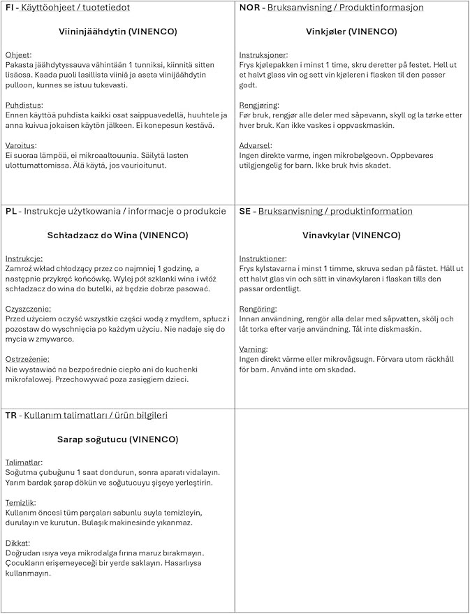 Wine Chiller Set & Chill Rods + Foil Cutter, Stopper, Ebook - Premium 3in1 Stainless Steel Bottle Cooler Stick, Decanting Aerator & Drip-Free Pourer | Bar Gift Men Women ā Set with 2 Chill Rods