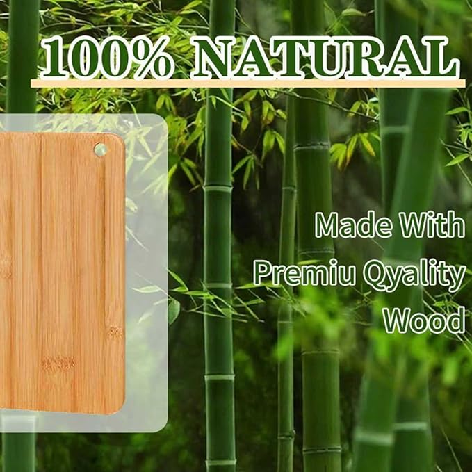 Bamboo Cutting Board Set Durable Wood Cutting Boards for Kitchen with Deep Juice Grooves Ideal Charcuterie Chopping for Meat, Vegetables and Fruits Ideas Kitchen GiftSet(Small Set of 2(M+M)