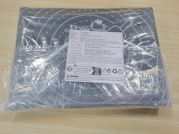 Silicone Baking Mat 32x24 inch, Extra Thick Non-stick Pastry Mat with Measurements and Edge Heightening, Food Grade Silicone for Countertop Dough Rolling Making Bread, Cookies, Pizza, Fondant, Pasta