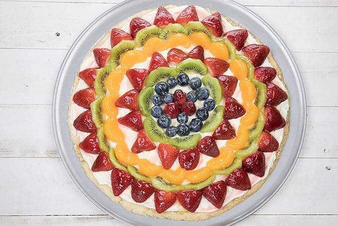 USA Pan Wide Rim Nonstick Pizza Pan, 16 inch, Aluminized Steel