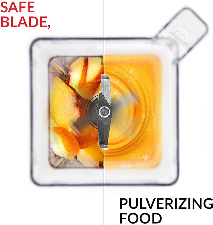 Blendtec Total Blender Classic - Includes FourSide Jar (75 oz) - 10-Speed Professional-Grade - High-Power Kitchen Blender with 6 Pre-Programmed Cycles - Black