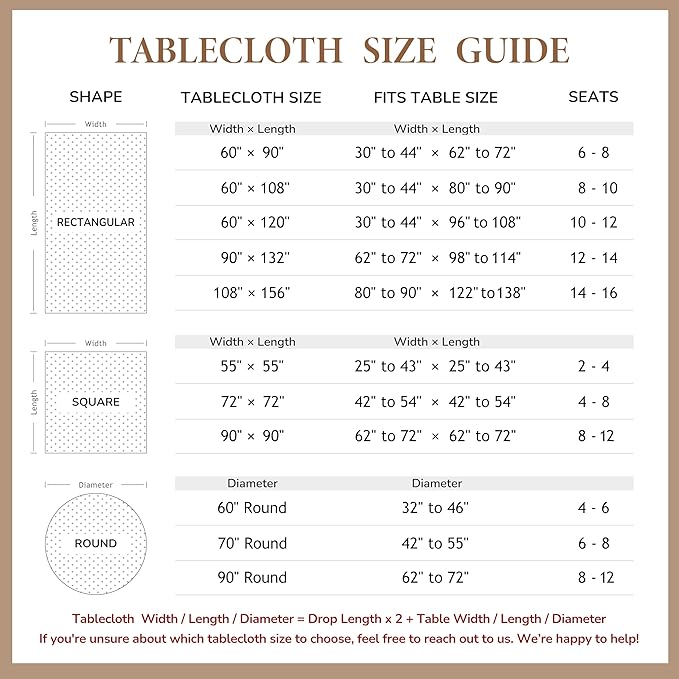 Linen World Linen Tablecloth, 100% French Linen Beige Tablecloth 120" x 60" Inch, Washable Rectangular Tablecloth for Dining, Outdoor, Weddings and Restaurants, Decorative Valentine Easter