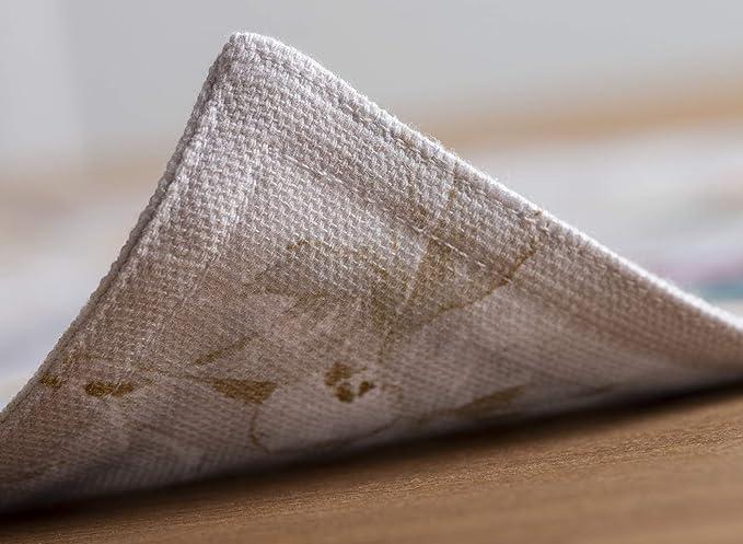 Maison d' Hermine Placemats Set of 4 100% Cotton Washable Cloth Place Mats, Reusable Table Mats for Thanksgiving Christmas Decorations Kitchen Dining Party Wedding (Equinoxe - Grey, 13" x 19")