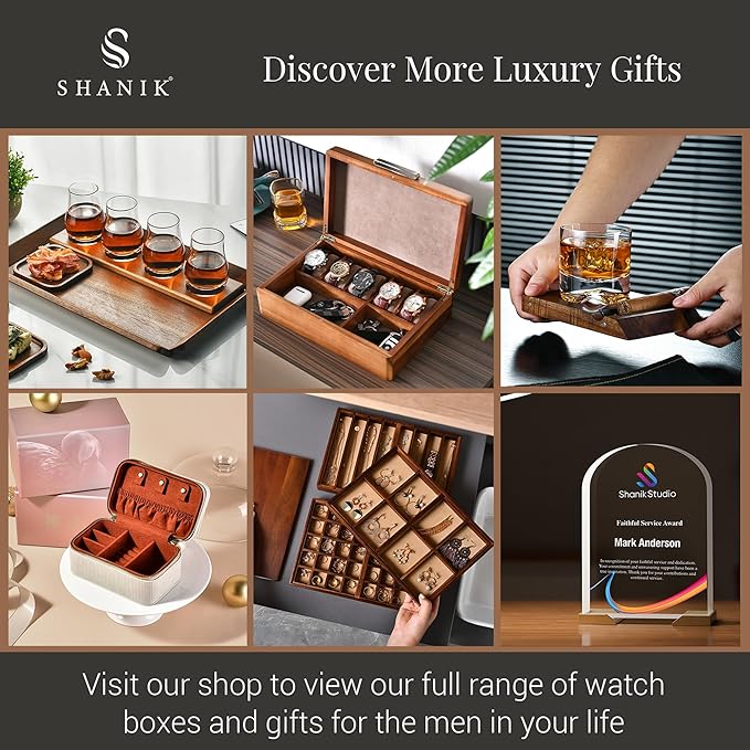 Shanik Upgraded Lazy Susan Cheese Cutting Board Set - Round Acacia Charcuterie Board With 4 Ceramic Bowls - Wedding Gifts - Cheese Serving Platter - Bridal Shower