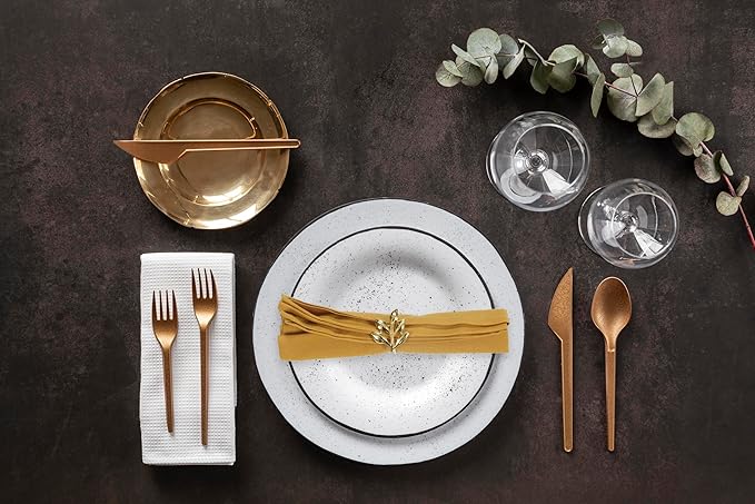 ANA Cloth Napkins Set of 6 (17.5x17.5) inch 100% Cotton Dinner Napkin Washable Hotel Quality Reusable Kitchen & Table Linen for Fall Thanksgiving Family Dinners Weddings & Everyday Use - Mustard