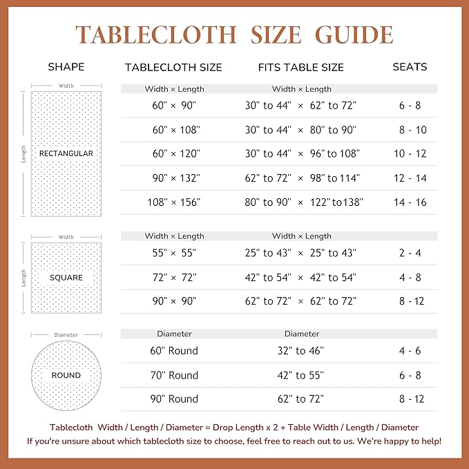 Linen World Checkered Tablecloth – Buffalo Plaid Linen Tablecloth 72" x 72" Inch,100% French Flax Table Cloth for Dining Table,Weddings,Thanksgiving & Christmas Decor,Rust Checkered