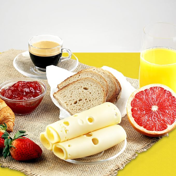 homing Round Vinyl Tablecloth, Waterproof Spillproof Plastic Flannel Backed Table Cloth, Wipe Clean Table Cover for Dining, Buffet Parties and Camping (Yellow, 60")