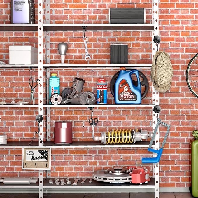 LOVIMAG Hooks, 40lbs+ Magnetic Magnet Hook 2025 Cruise Cabin Ship Essentials Heavy Duty Strong Refrigerator Fridge Hanging for Classroom Beach Vacation Kitchen Grills Home Mug Hanger (20 Pack), Black