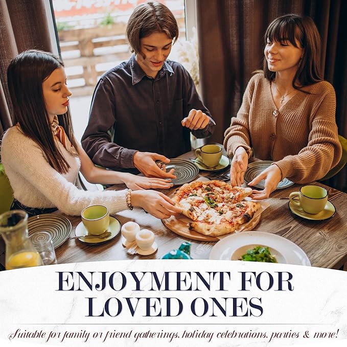 Baker’s Friend Electric Pizza Oven Indoor Countertop, 12 Inch Pizza Maker Machine for Home, Pizza Cooker & Pizza Grill, Premium Glazed Ceramic Stone Pizza Oven, Graphite Gray