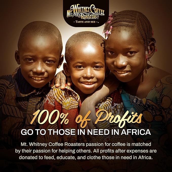 Mt. Whitney Coffee Roasters Base Camp Blend Medium Dark Roast Coffee, Low Acid, Ground, 5 lb (Pack of 1)