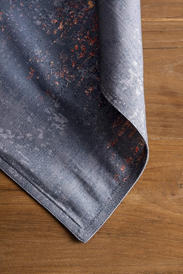 Maison d' Hermine Placemats Set of 4 100% Cotton Washable Cloth Place Mats, Reusable Table Mats for Thanksgiving Christmas Decorations Kitchen Dining Party Wedding Restaurant (Imperfection, 13" x 19")