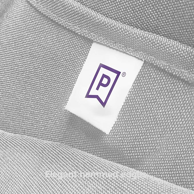 Gee Di Moda Rectangle Tablecloth - 90 x 156 Inch Silver Table Cloth for 8 Foot Table with Floor-Length Drop - Heavy Duty Washable Fabric - 8 Ft Buffet Table, Holiday Party, Wedding & Baby Shower