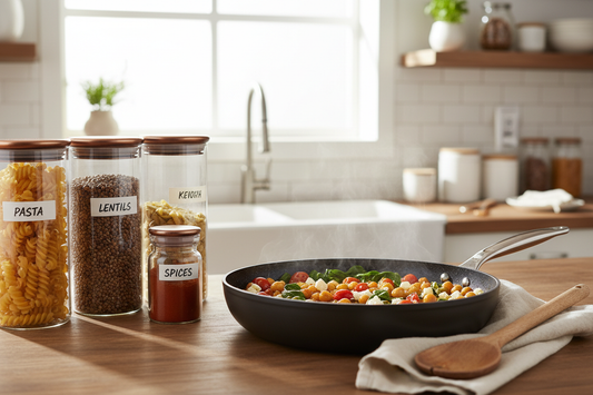 The One-Pot Pantry Meal: 5 Gourmet Dinners Made with 5 Staples (No Grocery Run Needed)