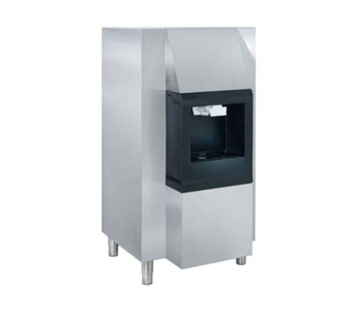 ITV Ice Makers DHD 200-30-W, Hotel Style Water & Ice Dispenser, (Half or Full ice Cube), 30-3/10"W x 32-7/8"D x 54-1/2"H, 183 lbs. Storage Capacity, 0.24 lbs./ Second Dispensing Speed, 115V