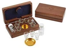 Christian Brands Wood Communion Set 7cup