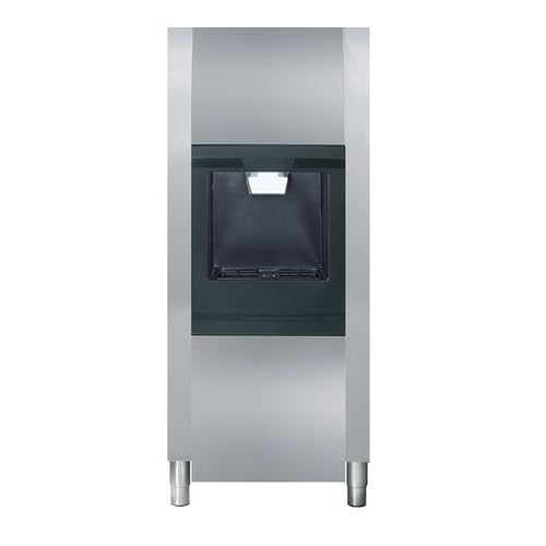 ITV Ice Makers DHD 130-22-W, Hotel Style Water & Ice Dispenser of 22 inches, (Half or Full ice Cube), 22"W x 32-7/8"D x 54"H, 128 lbs. Storage Capacity, 0.24 lbs./ Second Dispensing Speed, 115V