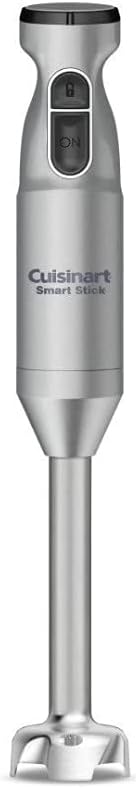 Cuisinart Hand Blender, Smart Stick 2-Speed - Powerful & Easy to Use Stick Immersion Blender-for-Shakes, Smoothies, Puree, Baby Food, Soups & Sauces, Silver, CSB-175SVP1